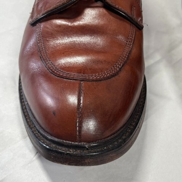 Allen Edmonds WALTON 10.5 EE Wide Brown Made in USA - Picture 3 of 11